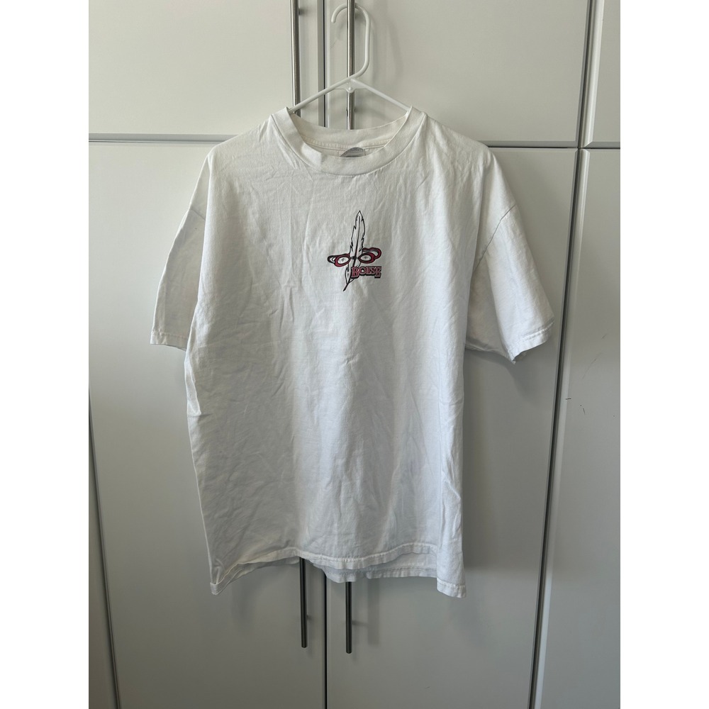 Vintage Hanes Beefy-T Boise Idaho Graphic Tee Mens XL White Cotton Short Sleeve